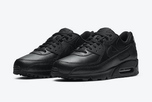 Air Max 90 Leather _Triple Black_ 36-45-543cddff